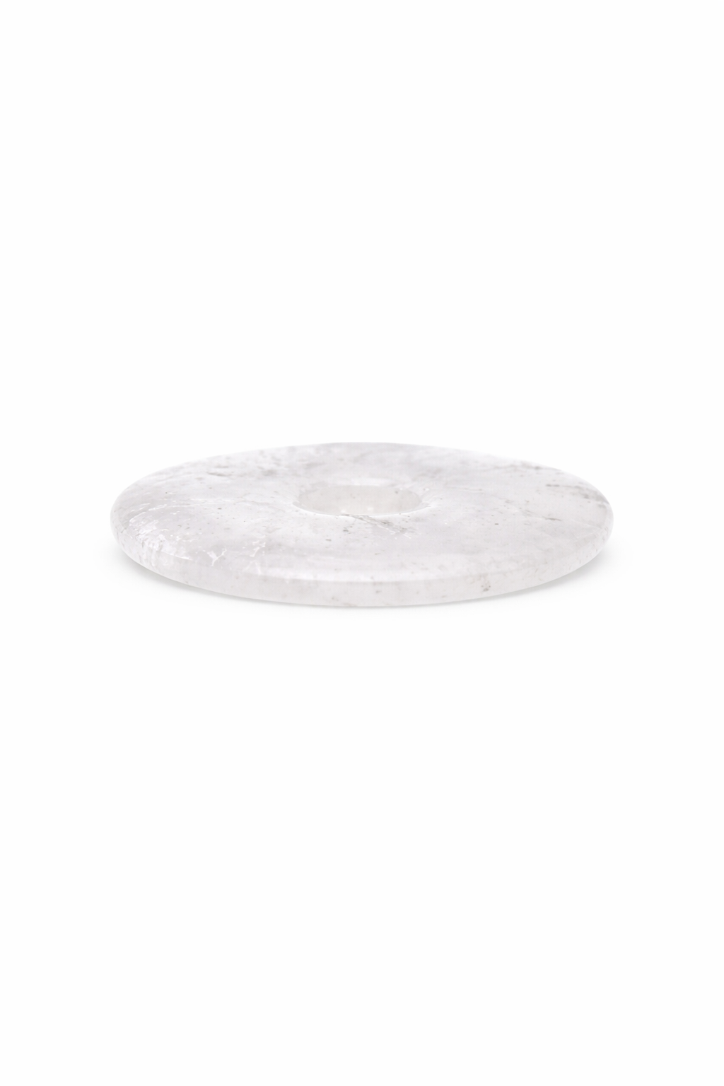 Bergkristall Donut Anhänger