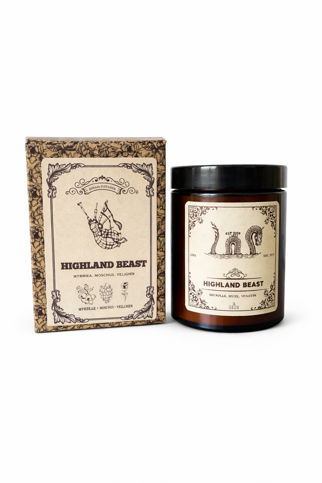 Highland Beast Intensionskerze