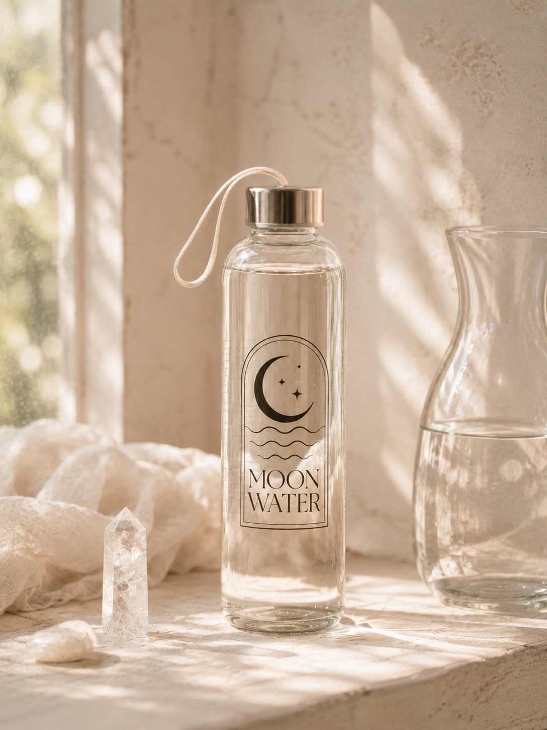 Trinkflasche  Mondwasser